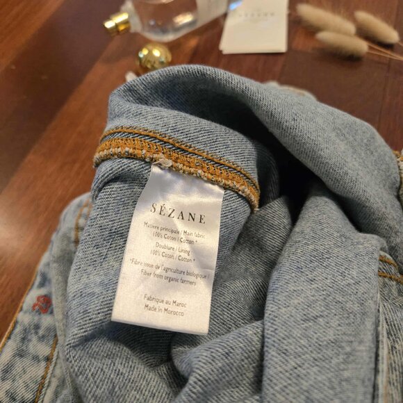 Sézane - Brut Sexy Jeans - Edge blue - Picture 4 of 11